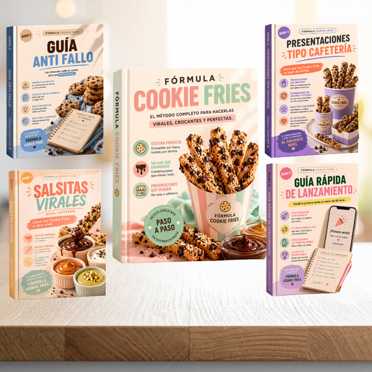 Fórmula Cookie Fries 🍟 + 🎁 4 Bonos Gratis