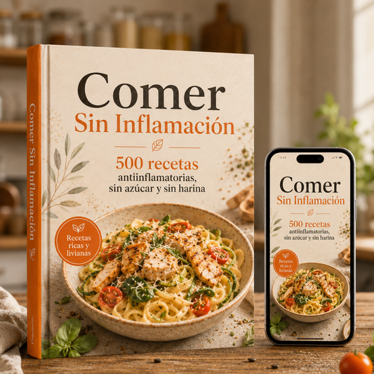 Ebook: Comer sin Inflamación + 8 Bonos 🎁